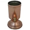 Bocal en cuivre fabriqué à la main pour embellir votre cuisine Martelé (4x)