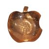 Bol de service en cuivre traditionnellement martelé Apple