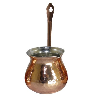Cafetière Turque – Cezve en Cuivre Martelé Traditionnel / Ibrik, Hana