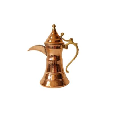 Cafetière traditionnelle arabe en cuivre pour préparer le Qahwa et le café arabe – Mehrzad