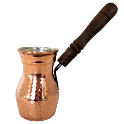 Cafetière Turque – Cezve en Cuivre Martelé Traditionnel / Ibrik, Rosegold