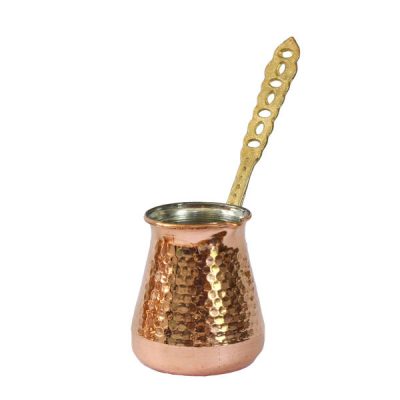 Cafetière Turque – Cezve en Cuivre Martelé Traditionnel / Ibrik, ZH1