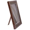 Cadre de miroir en bois persan – Modèle Zomorod Khatamkari