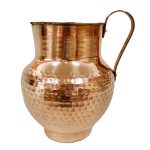 Carafe en cuivre perse martelé traditionnel Aseman