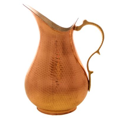 Carafe en cuivre perse martelé traditionnel Darya