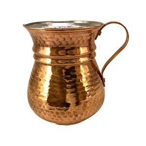 Carafe en cuivre perse martelé traditionnel Kara II