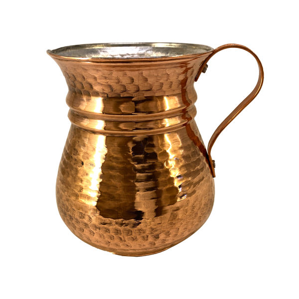 Carafe en cuivre perse martelé traditionnel Kara II