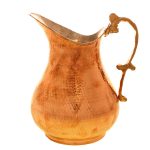 Carafe en cuivre perse martelé traditionnel Kermani II