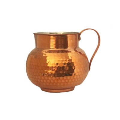 Carafe en cuivre perse martelé traditionnel Kiana