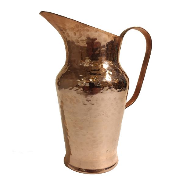 Carafe en cuivre perse martelé traditionnel Sana