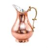 Carafe en cuivre perse martelé traditionnel Swan