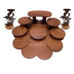 Set Haft-sin en bois pour Nowruz, le Nouvel An persan Negar