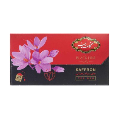 Thé Noir Arômatisé au Safran Golestan (Paquet de 8)