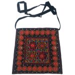 Sac Bandoulière Brodé Ethnique Baloutche Édition Noire III