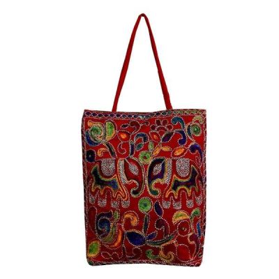 Sac fourre-tout ethnique avec modèle brodé Baluchi Fili II