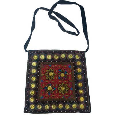 Sac Bandoulière Brodé Ethnique Baloutche Édition Karen II