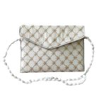Sac Pochette Brodé avec Design Géométrique – Hamid