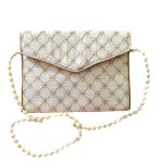 Sac Pochette Brodé avec Design Géométrique – Hamta II