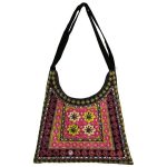 Sac Bandoulière Boho Suède Ethnique Brodé Karimi II