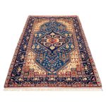 Tapis Persan en Laine Fait Main avec Design Médaillon Modèle Karimi