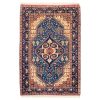 Tapis Persan en Laine Fait Main avec Design Médaillon Modèle Karimi