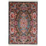 Tapis Persan Fait Main Tabriz Mélange de Soie et Laine Gilda