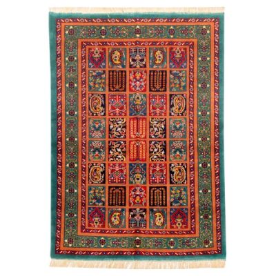 Tapis Persan Fait Main en Soie Modèle Sadra