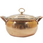 Marmite en cuivre persan – Style de cuisson martelé traditionnel Kabiri