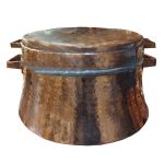Marmite en cuivre persan – Style de cuisson martelé traditionnel Mania