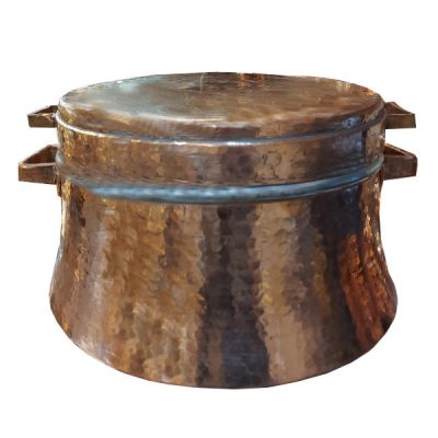Marmite en cuivre persan – Style de cuisson martelé traditionnel Mania