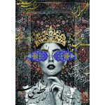 Toile d’art persane – Reine II imprimée