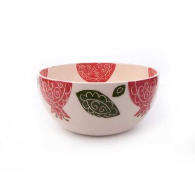 Bol décoratif en céramique fait main modèle Pomegranate