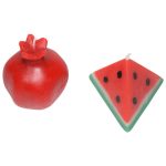 Bougie Grenade – Combinée avec Pastèque, Parfaite pour Yalda