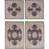 Parure de lit persane – Style oriental, taille double, tissu Termeh – Toranj