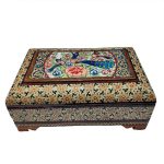 Boîte à bijoux en bois artisanale avec design persan Khatam – Karimi
