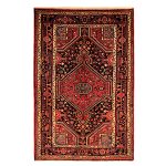Tapis persan en laine tribal noué à la main Bisheh