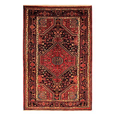 Tapis persan en laine tribal noué à la main Bisheh