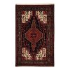 Tapis Persan Fait Main Médaillon Intriqué en Laine Arami