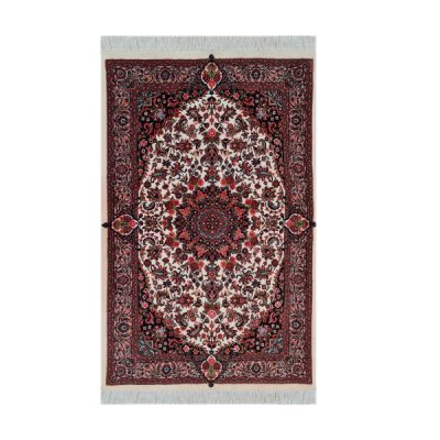 Tapis en laine persan noué à la main avec design Médaillon modèle Diba