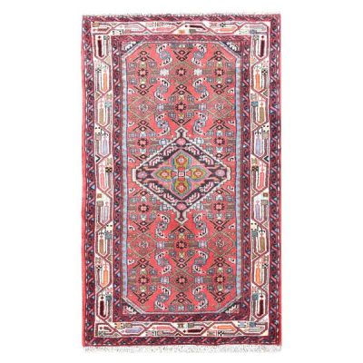 Tapis persan en laine tribal noué à la main Silva