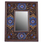 Cadre de miroir en bois persan – Modèle Karen Khatamkari