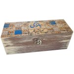 Boîte en Bois pour Cadeaux – Motif Persan Inspiré Omr