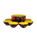 Bol en Poterie Fait Main – Pour Yaourts, Desserts, Salades et Nouilles (Ensemble de 6)