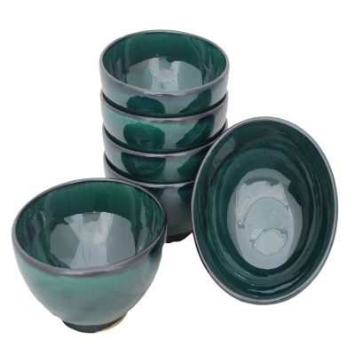 Bol Dizi en Poterie – Pour Abgoosht, Yaourts, Soupes et Nouilles (Ensemble de 6)