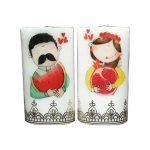 Bougie Amoureux – Touche Romantique, Parfaite pour la Nuit de Yalda