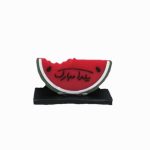 Bougie Pastèque – Modèle II, Conçue pour la Table de Yalda