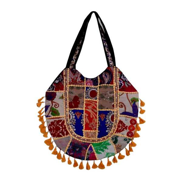 Sac Fourre-Tout Ethnique avec Broderie Baloutche Modèle Lavin