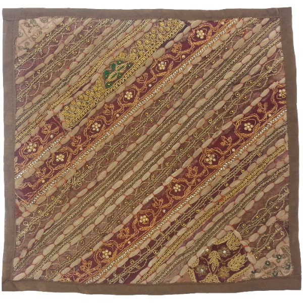 Housse de Coussin Brodée - Design Suzani Golin