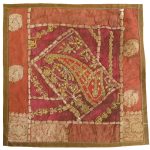 Housse de Coussin Brodée – Design Suzani Taras