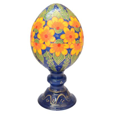 Œuf d’autruche décoratif persan peint à la main – Golestan